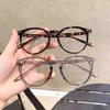 Unisex Vintage Round Optical Glasses Frames Anti Blue Light Eyewear Transparent Spectacle High Quality for Women Men