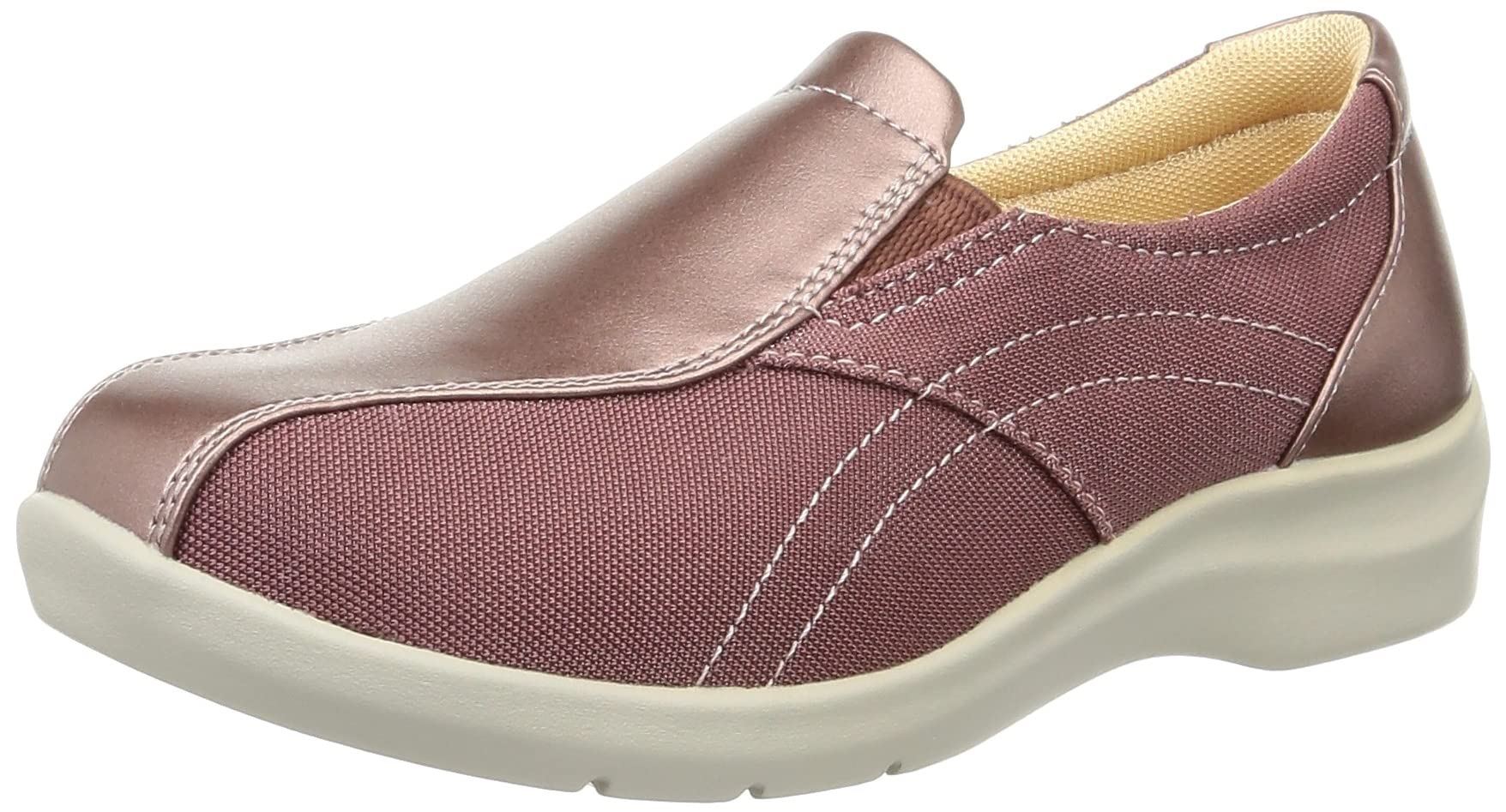 

EVE 197TX Розовый C 4E Широкие Размеры Размер Женские Кроссовки, Слипоны, 21.5-25см, 22.0см