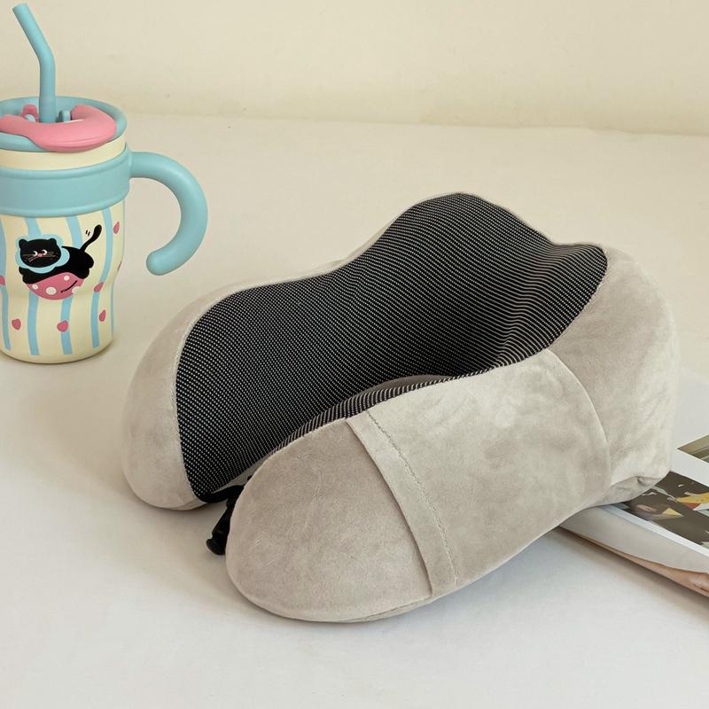 

U Подушка из пены с памятью для путешествий для шеи, для автомобилей и самолетов, подушка для поддержки шеи для сна, дорожная подушка, шейная подушка, подушки