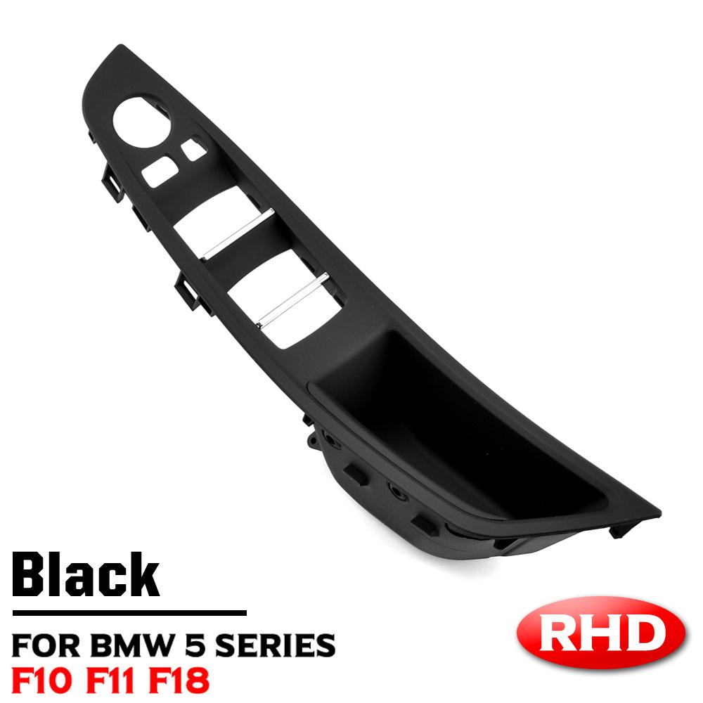 AAAQT1 RHD Right Driver Car Interior Door Handle Armrest Panel Pull Trim Cover Set For BMW 5 Series F10 F11 520i 523i 525i 528i 530i