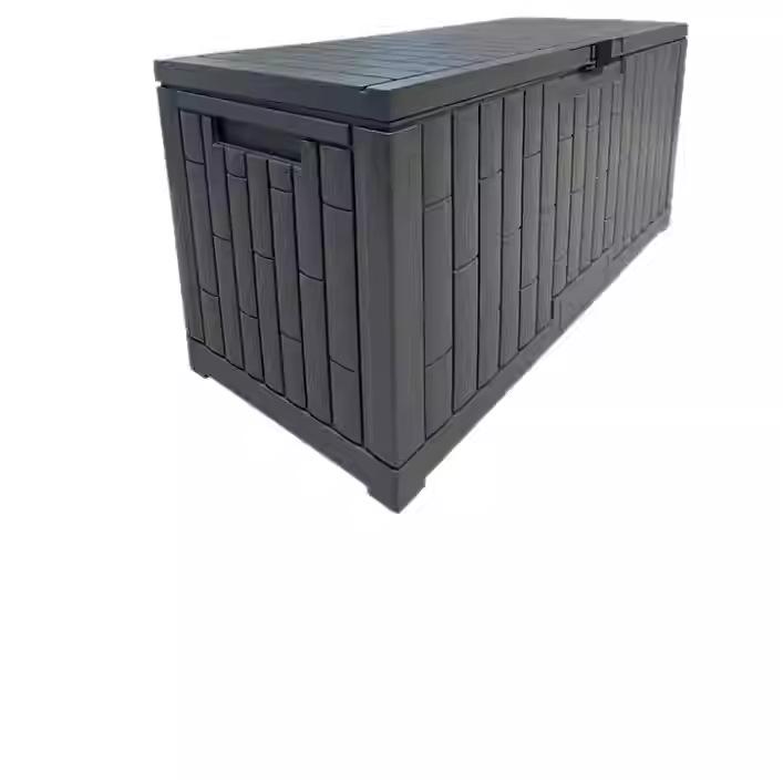 Large Outdoor Waterproof Storage Box with Sun Protection for Garden, Balcony, or Courtyard