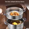Kangbach 304 Stainless Steel 3-Layer Steamer Pot