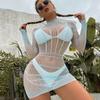 Rhinestones  Body Sexy Lingerie For Women Erotic Underwear Sexy Costume Perspective Sexy Dress Woman Exotic Sex Babydoll