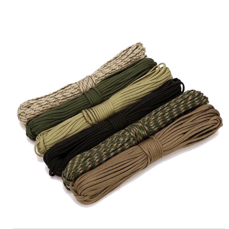7-Core 4mm Paracord: Multi-Functional Climbing, Jewelry Weaving, and Safety Escape Rope