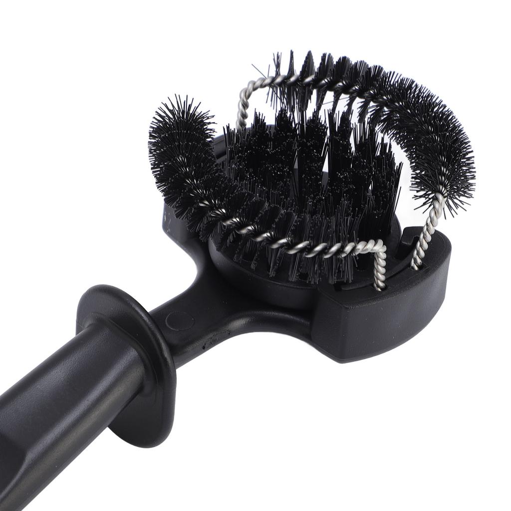 Coffee Machine Grouphead Cleaning Brush 360 Degree Detachable Nylon Coffee Maker Group Round Brush Cleaner for 58mm