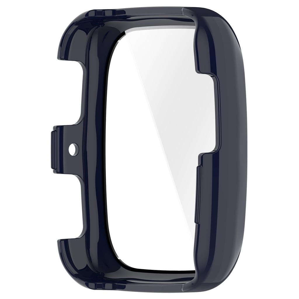 Uhrgehäuse mit gehärtetem Glasfilm für Active 2 Quadratischer Schutzabdeckung Smartwatch-Bildschirmschutzfolie Uhrschale