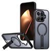 KEYSION Hollow Heat Dissipation Magnetic Case for Xiaomi 17T Pro 5G Cooling Hide Stand Shockproof Phone Cover for Xiaomi 17T 5G