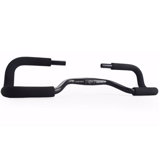 31.8mm/25.4mm Universal Sturdy Aluminum Alloy Butterfly Handlebar for Outdoor Riding