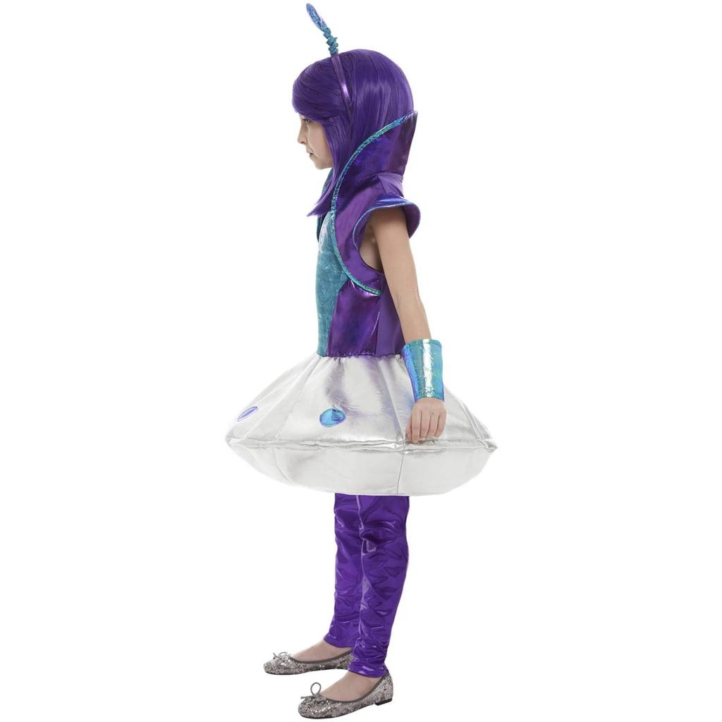 Smiffys Girls Alien Costume Set