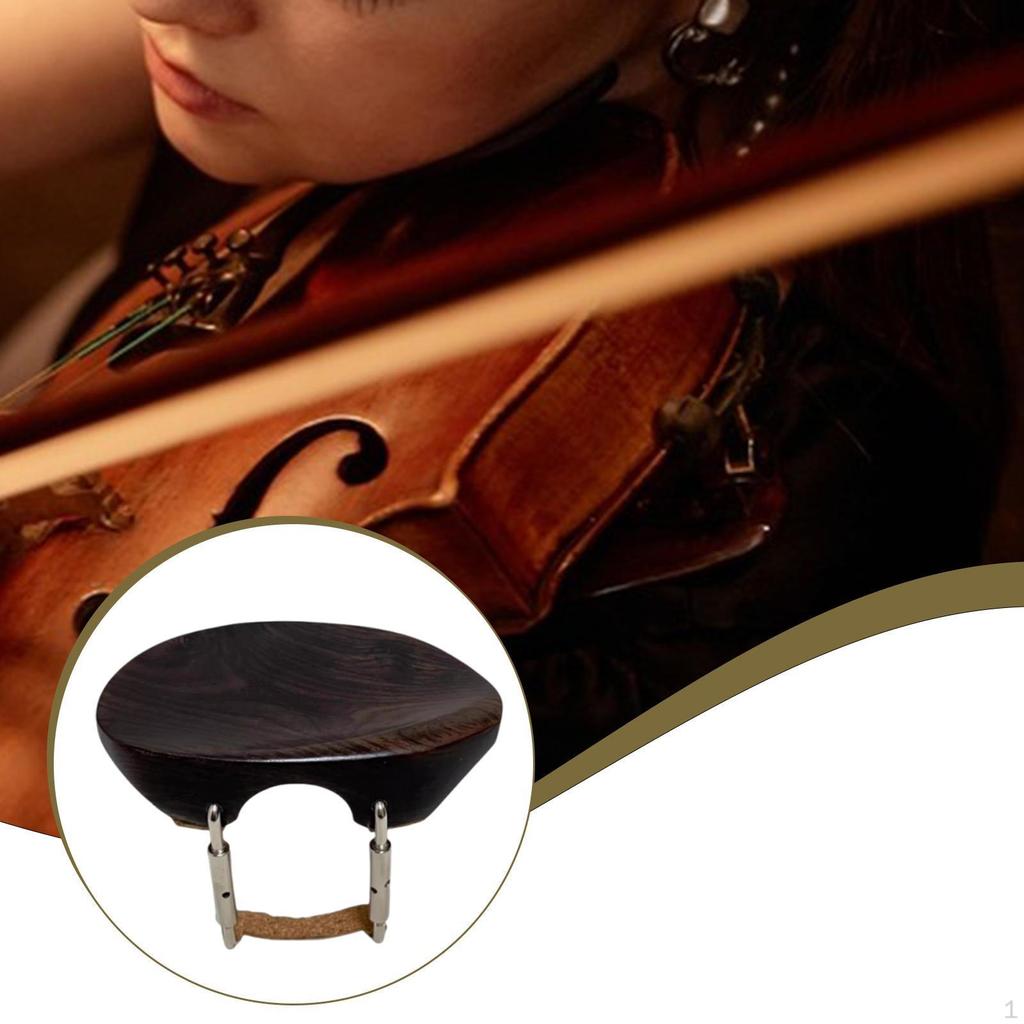 4/4 Violin Chinrest Chin Rest Elegant Stylish High Performance Easy to Install Replacement