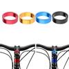 5pcs 10mm Bicycle Headset Stem Aluminum Alloy Washer MTB Road Bike Front Fork Spacer Ring Gasket for 28.6mm 1-1/8 Steerer Tube