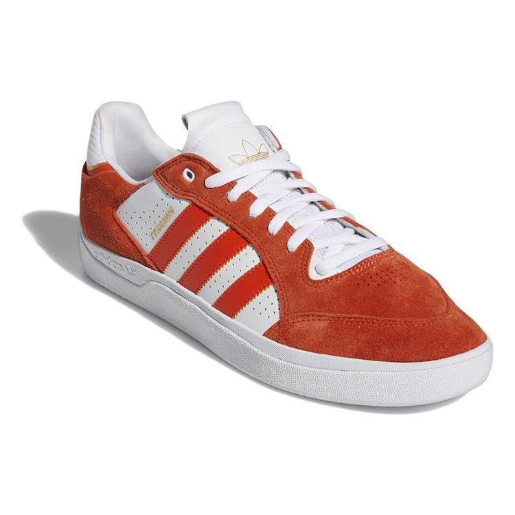 Adidas Tyshawn Low Collegiate Orange Men Sneakers Cloud-White GY6955