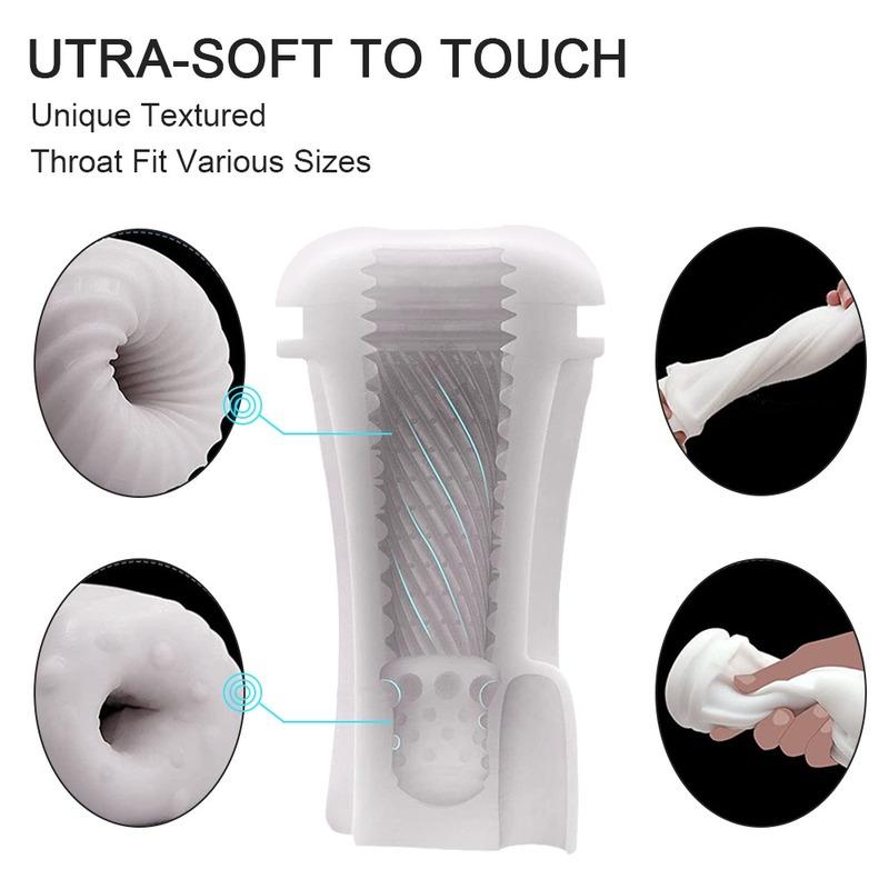 Male Masturbator Vibration Blowjob Sucking Machine Silicone Vagina Masturbation Cup Sex Toys Adult Goods for Men