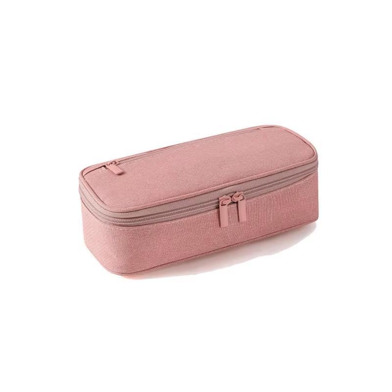 Portable pencil case, large capacity pencil case stationery pencil case, large capacity storage bag pouch holder box organiser