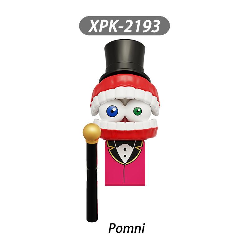 1pcs Magical Digital Circus Doll Assembly Block Figure Toys Cute and Magical Digital Circus Doll Children's Christmas