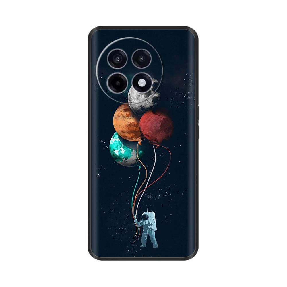 Black Case For OnePlus ACE5 Case Soft Silicone Luxury Painted Phone Cases For OnePlus ACE 5 Pro Back Cover For OnePlus 13R Funda