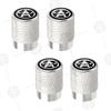 4pcs Five-Pointed Star Logo Car Wheel Tire Valve Caps Air Stem Aluminum Accessories For Jeep Wrangler Sahara Cherokee Ford F150 AMR1