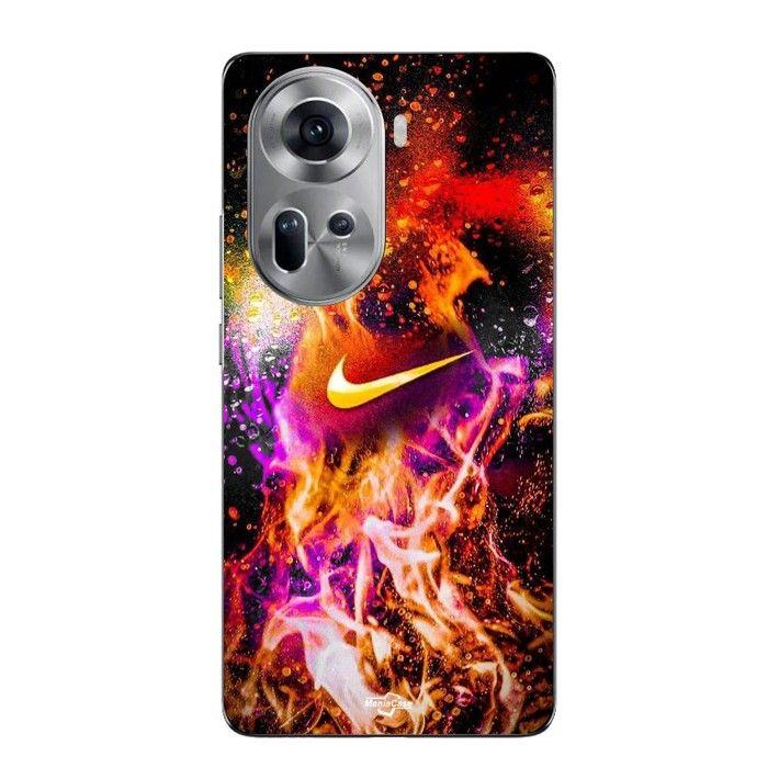 Coque Pour Oppo Reno 11 5g Nike peinture colorée Maniacase