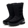 Fashion Women's Boots Anti-slip Waterproof Winter Snow Boots Outdoor Thick Bottom Winter Shoes Thick Plush Medium Boots Platform Boots