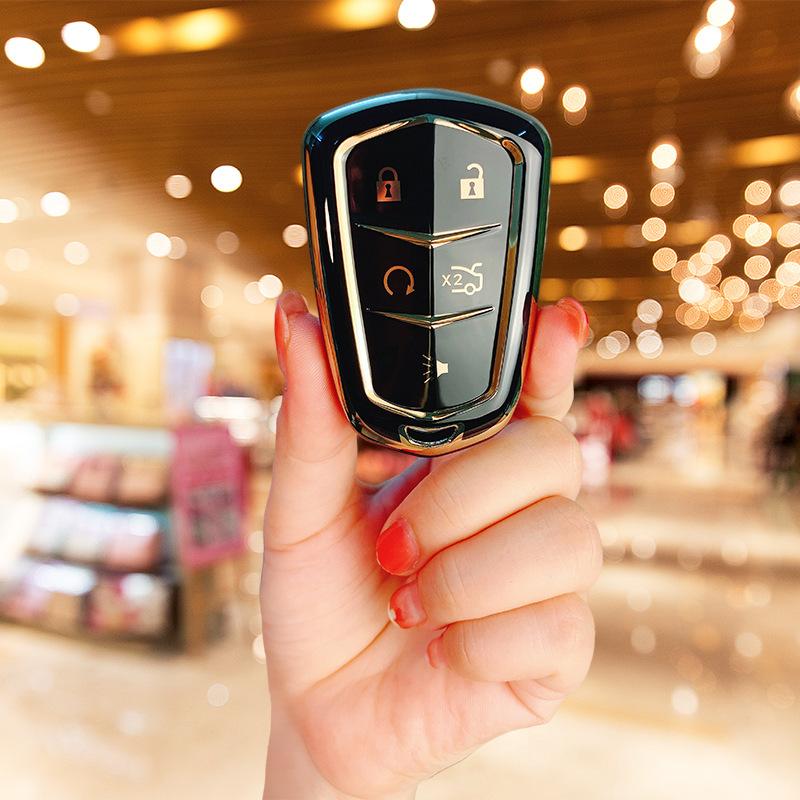 

Подходит для комплекта ключей Cadillac XT5 XT4 XT6 XTS CT4 CT5 CT6 ATSL, автомобильный чехол с пряжкой SRT