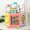 Children'S Bead Puzzle Infants Over 6 Months Montessori Intellectual Development Beaded Small Toys Treasure Box Building Block