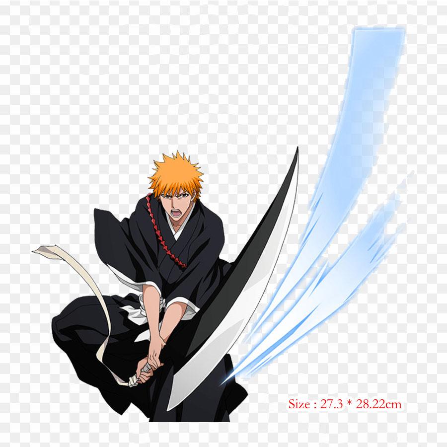Bleach Benzoyl Peroxide Benzoyl Group Anime Lron On Patches For Clothes Bag Tshirt Heat Transfer Stickers Stripes Appliques