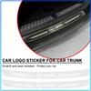 1Pcs Transparent Car Trunk Badge Protective Sticker Car Emblem For Astra H G Corsa Insignia Astra Antara Meriva Zafira Interior