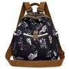Commuter Backpack Women's Printed Backpack Travel Bag