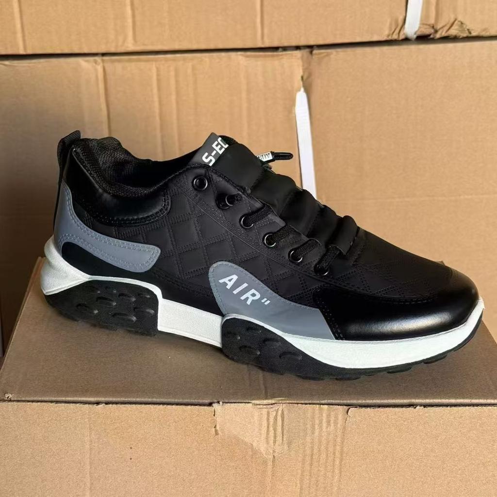 Men's shoes spring comfortable low-top casual dad shoes youth fashion thick-soled lightweight breathable sports shoes