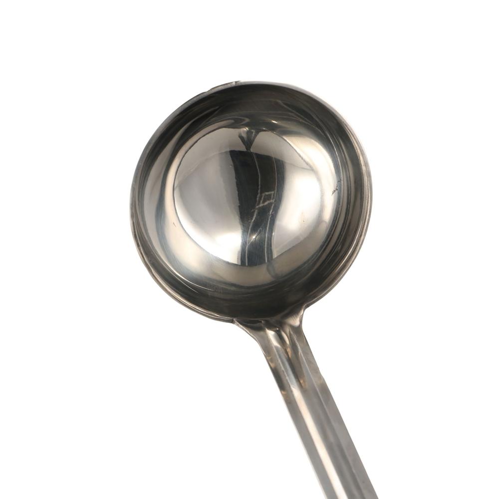 Stainless Steel Ramen Spoon Long Handle Dinner Scoop Tablespoons Measuring Ladle Spoon  Home