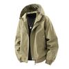 New Large-size Hooded Jacket Men's Jacket Men's Jacket Loose Plus Fat Plus Size