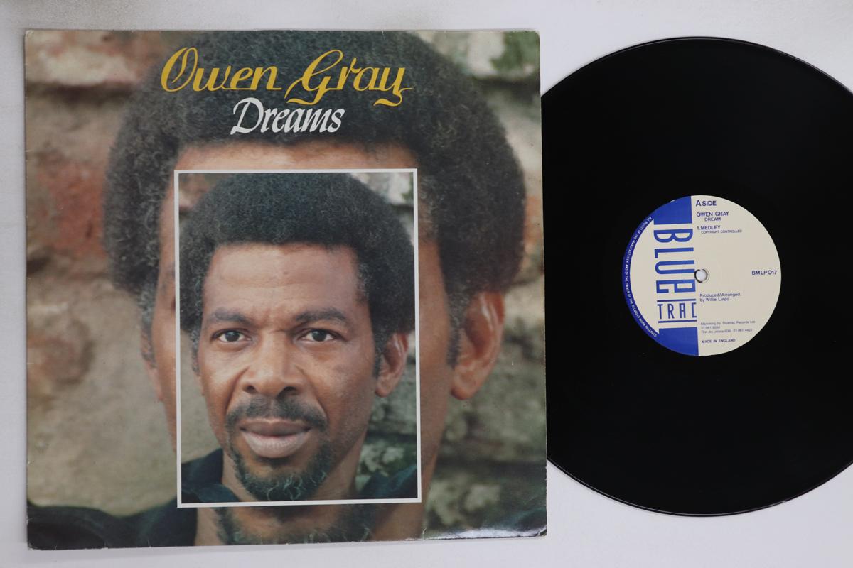

LP Record OWEN GRAY - Dreams BMLP017 BLUE TRAC RECOR 1987 UK Reggae, Ska & Dub Used