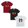 Ages 15 and up [HIKAKIN & SEIKIN] T-shirt White/Kids 150,