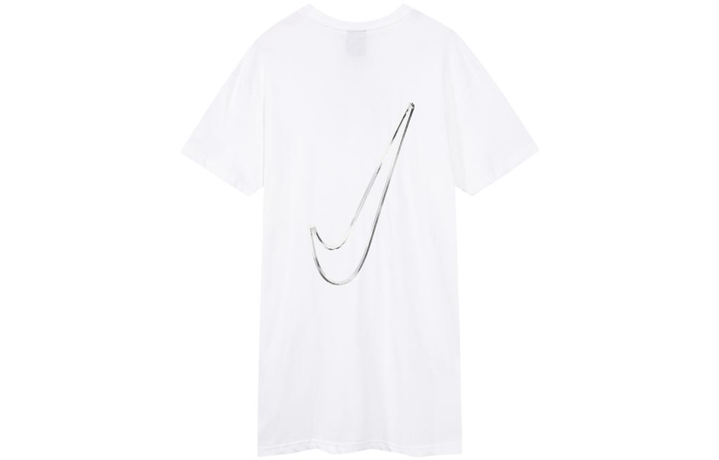 Nike Short Sleeved Dress Women's White CZ9407-100