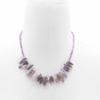 Amethyst Gemstone Necklace - Longstone Gem