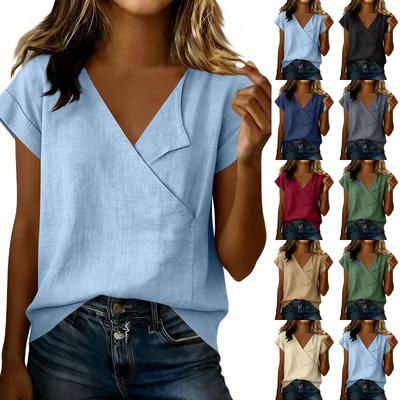 Women's Blouse Fashionable And Casual T-shirt Top