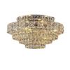 2025 Romantic Crystal Petal Chandelier - Cream Style, Warm Luxury for Living Room/Bedroom