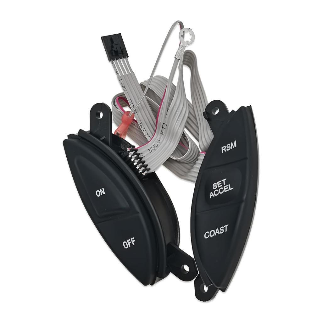 SW-5928 Steering Wheel Cruise Control Switch Compatible with Ford F150 1999-2003, Ranger 1998-2003, Explorer Sport Trac 2001-2005, Mercury