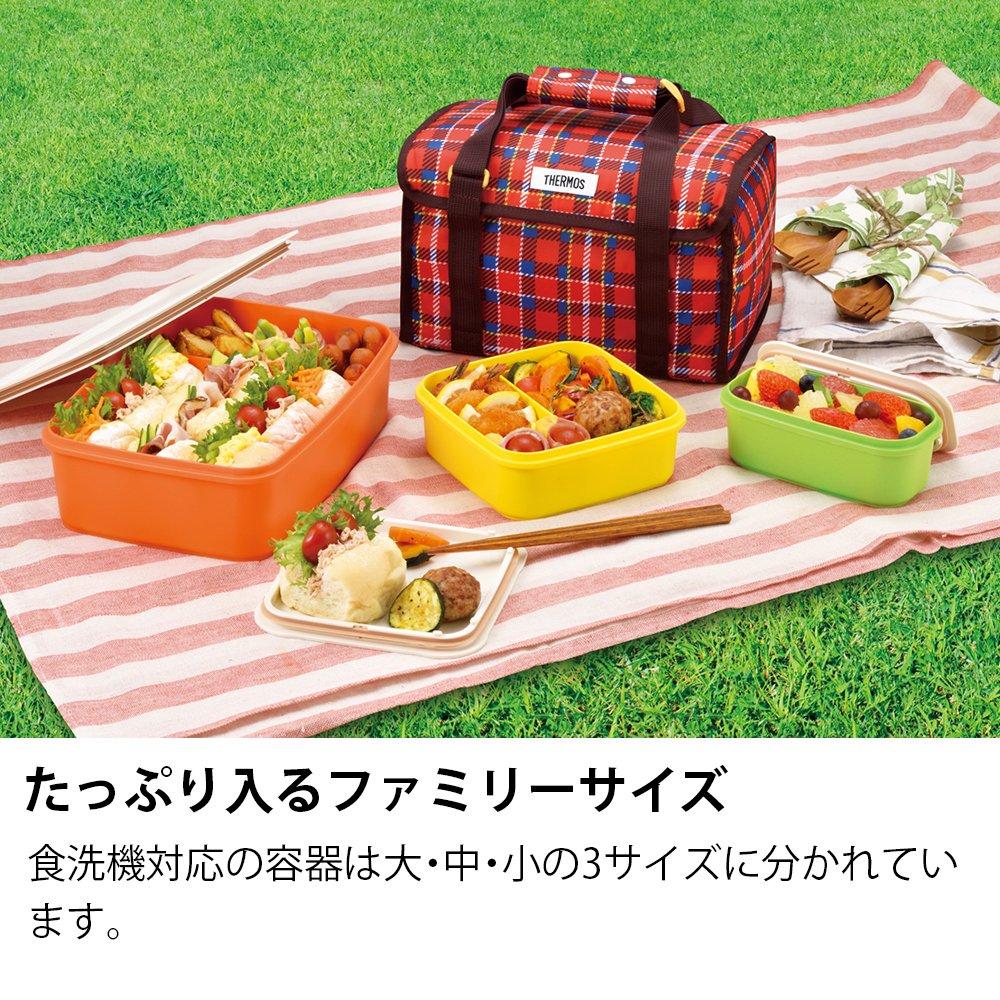 Thermos Family Fresh Lunch Box, 3.9L, Red, DJF-4003 R