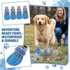 Dog Shoes Dip Coating Waterproofs  Durables Shoe Covers Pet Shoes And Socks