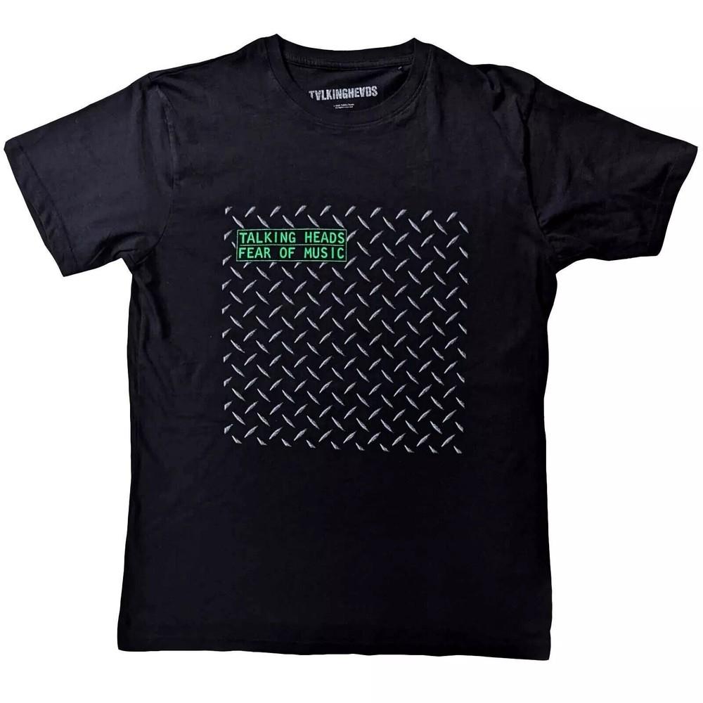 Talking Heads Fear Of Music Black T-Shirt NEW, Size S to 5XL Unisex T-Shirt XXL