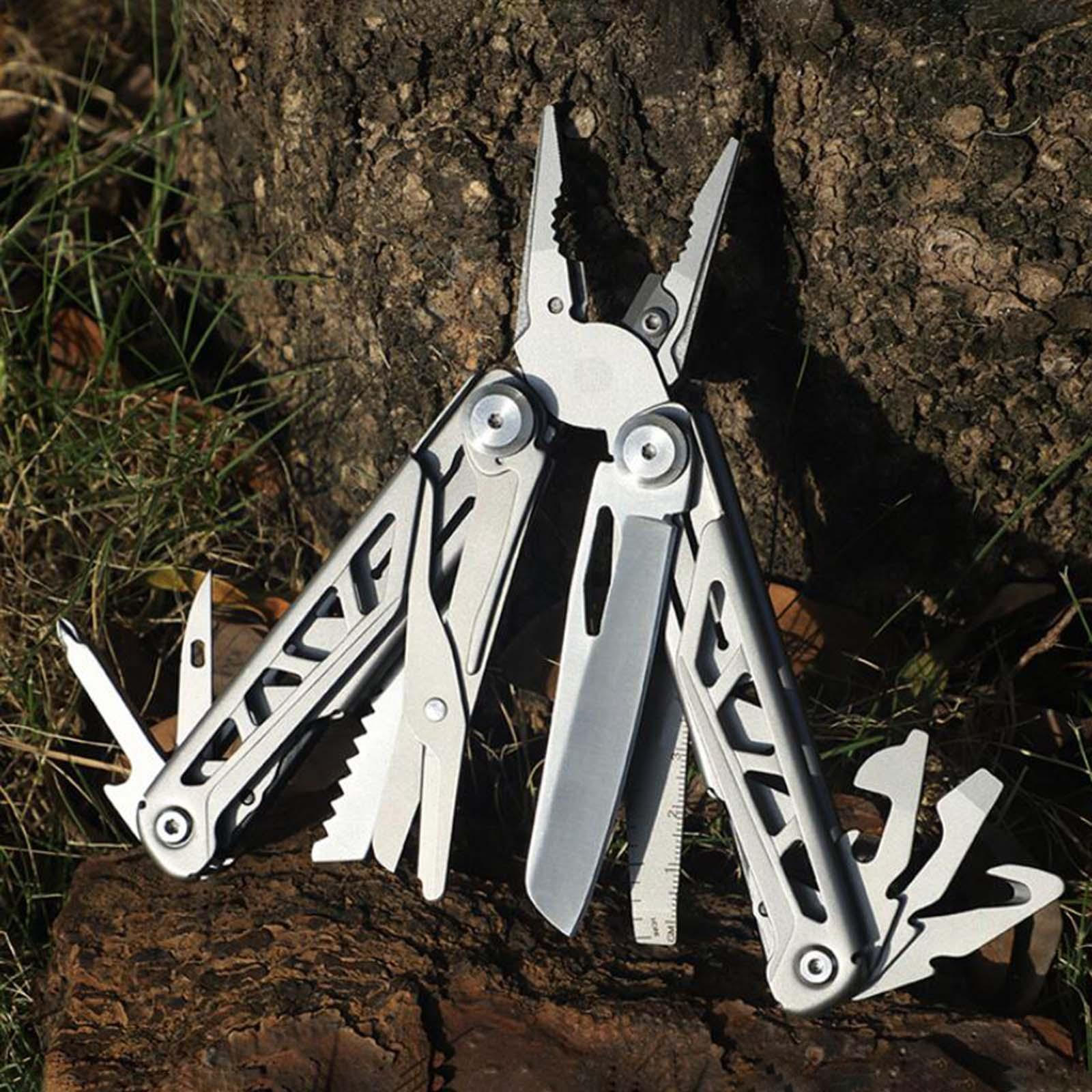 Мультитул Пассатижи Комбинированные Складные Пассатижи, Сложенный Премиум Многофункциональный Инструмент Мульти для Argent