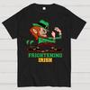Frightening Irish- St. Patrick's Day Cotton Summer Casual Cool Loose T-Shirt