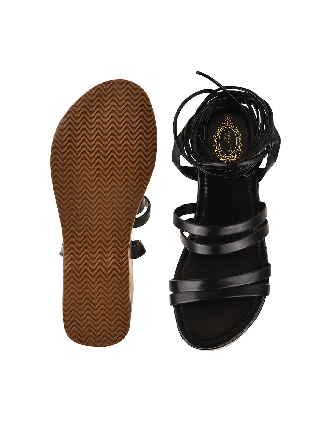 

Shoetopia Retro Style Black Platform Heels For Women & Girls /Uk6 6 UK чёрный