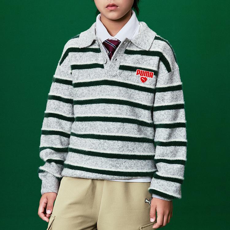 PUMA Kids Sweaters Polo Collar Moderate 353425103201-00324