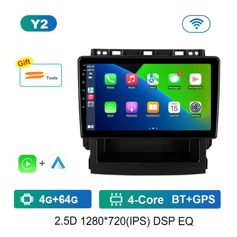 Car Radio Multimedia Player Android Auto for Subaru Forester 5 Impreza 5 2018 - 2025 GPS Navi WiFi DSP Stereo BT 4G Cooling Fan