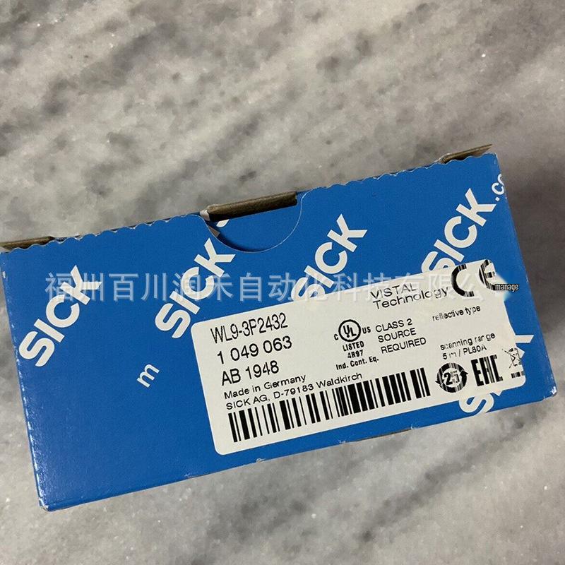 Sick Sensor WL9-3P2432 Photoelectric Switch, Brand New 1049063 In Stock