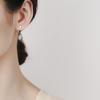 925 Sterling Silver Five-Pointed Star Stud Earrings: Women's Classic and Elegant Fashion Jewelry