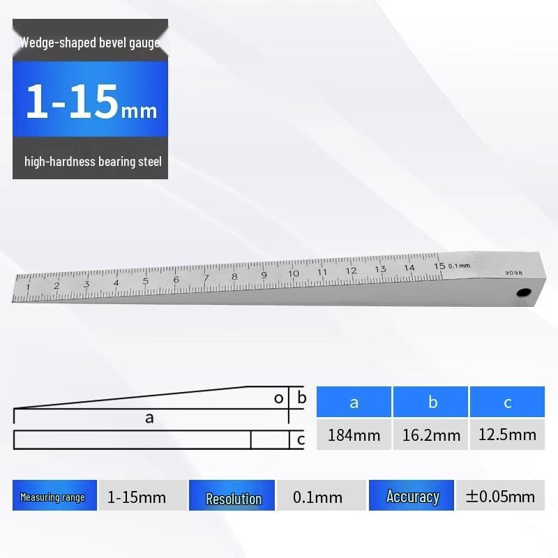 Tapered Conical Feeler Gauge 1-15mm