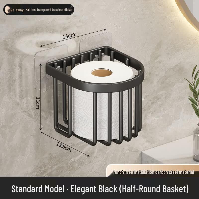 MARYYA Adhesive Wall-Mounted Toilet Paper Holder